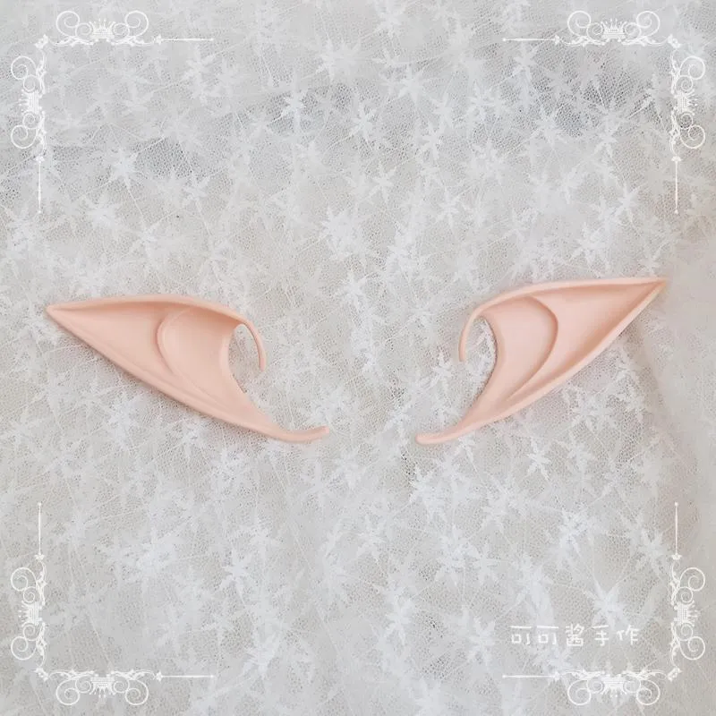 Party Masks Fairy Elf Emulation Ears Halloween Girly Cosplay Lolita Fake Pointed Lovely Prop Costume Accessories Decoration294s