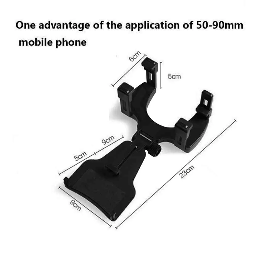 Handyhalter Auto Rückspiegel Halterung Ständer Cradle 7/6S Samsung S8/S7/S6 Handy