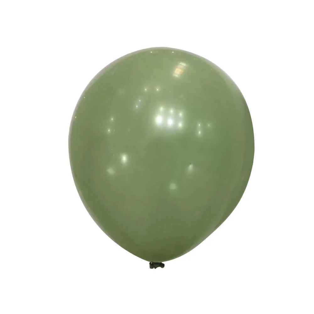 Avocado Green Balloon Garland Arch Kit Ballon Métallique Or Globos Jungle Thème Baby Shower Enfants Anniversaire Fête Décor 210626