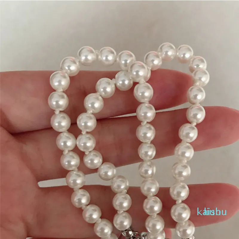 Pearl Chain Planet Necklace Women Rhinestone Satellite Pendant Necklace For Gift Party Fashion Jewelry High Quality262Z