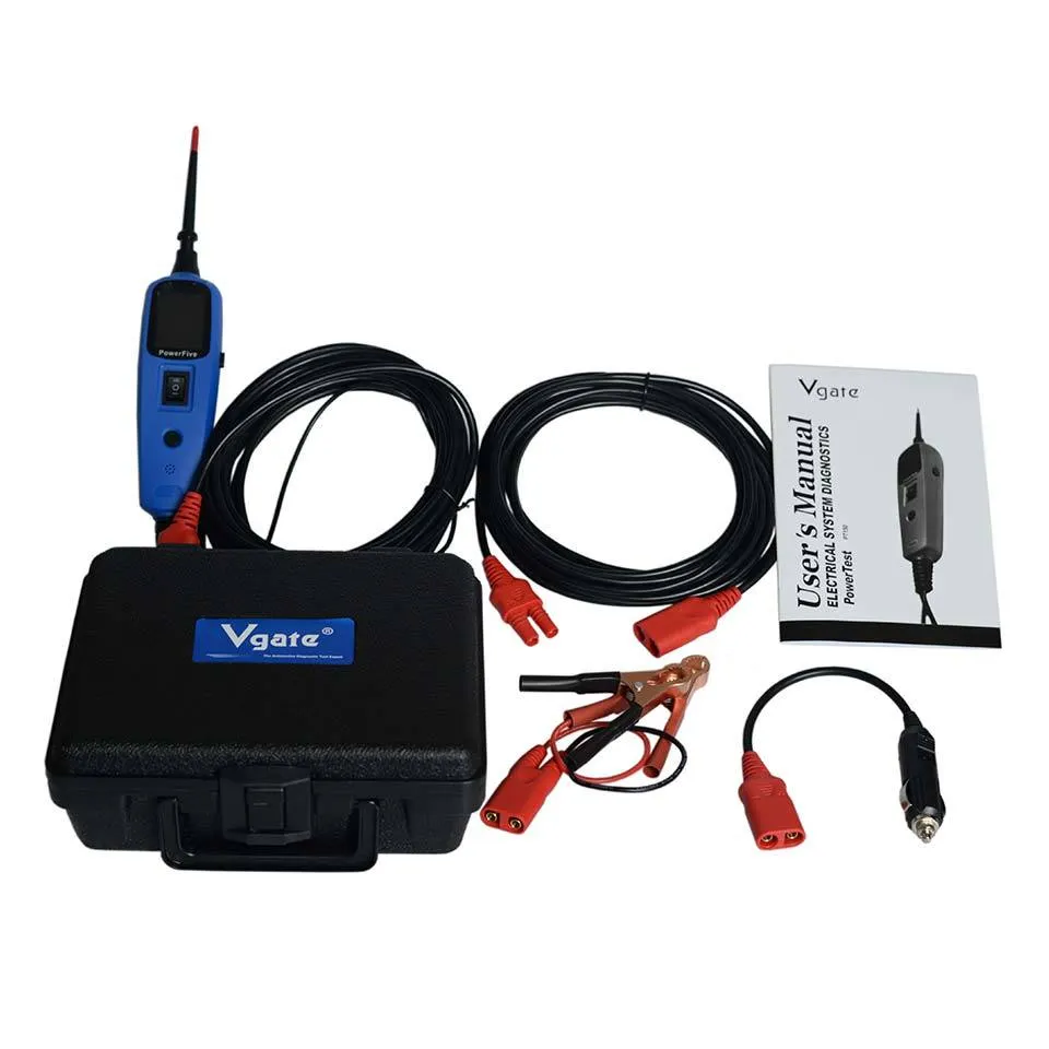 Vgate Power Tester PT150 Sonda del circuito elettronico Strumento diagnostico PT-150 Analizzatore elettrico del veicolo Strumento di test Scanner del sistema