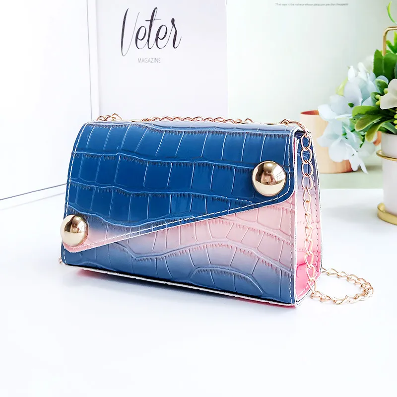 HBP Handbags Purses Totes bags PU Leather Women Small Shoulder Bag Chain Strap Gradient colour