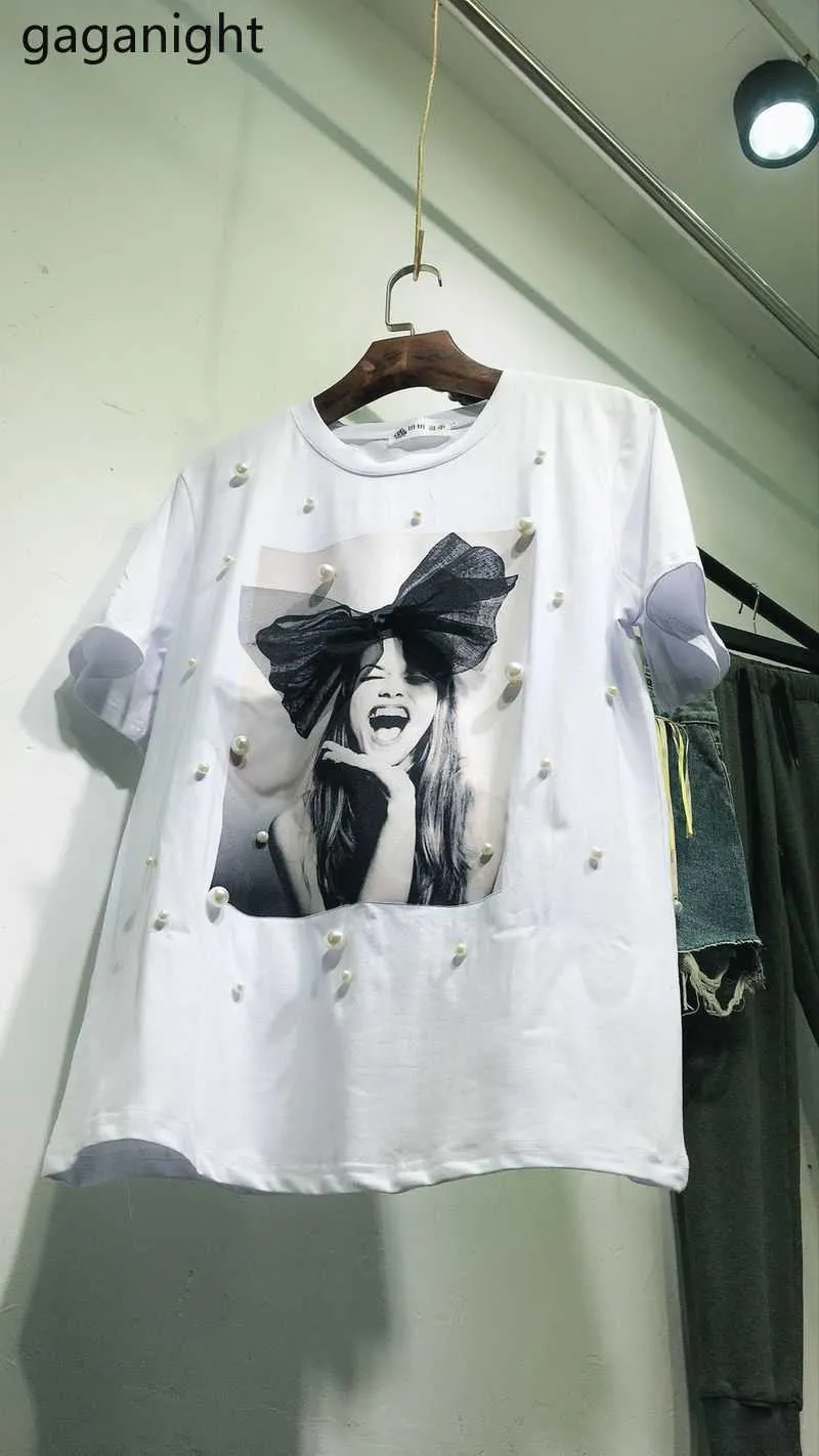 Lustige Frauen Weiß T-shirt Kurzarm T-shirt Mädchen Streetwear Sommer Mode Tops Outwear Beiläufige Lose Baumwolle 210601