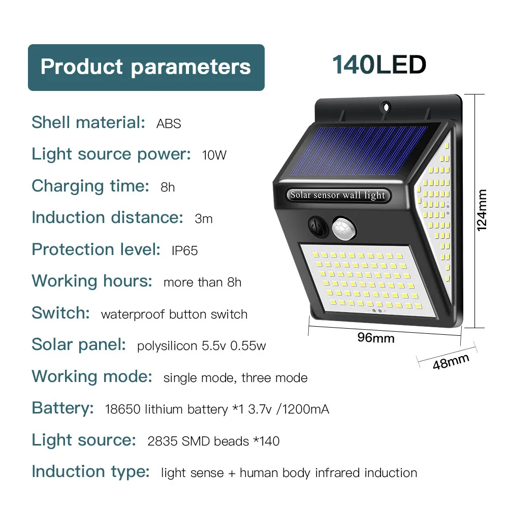 212 LEDS OUTDOOR LEDソーラーライト防水庭園LEDランペンウォールランプフェンスのためのコールドホワイトランタンPost297a