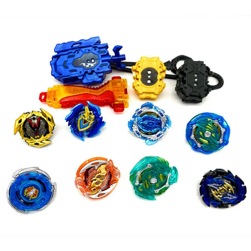 Newest Beyblades Burst Set Metal Gyrocope with Wire Launcher and Handlebar Toy for Children -01