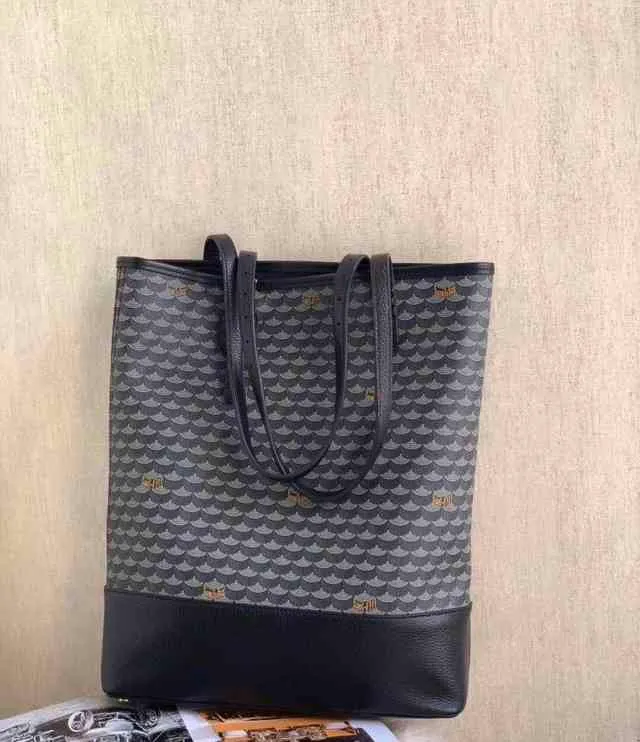 bags 100 shopping bag handmade fish scale vertical computer tote women's leather niche handbags7964210