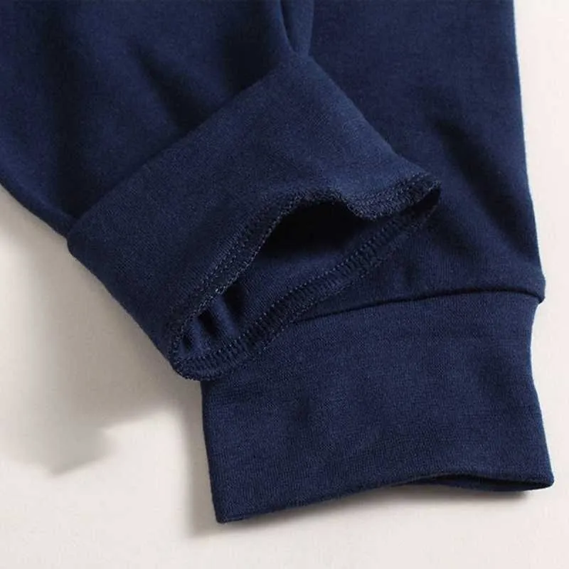 Pantaloni termici caldi da uomo in cotone Pantaloni termici traspiranti sotto i pantaloni Biancheria intima termica tinta unita da uomo Sleepwear traspirante 210910