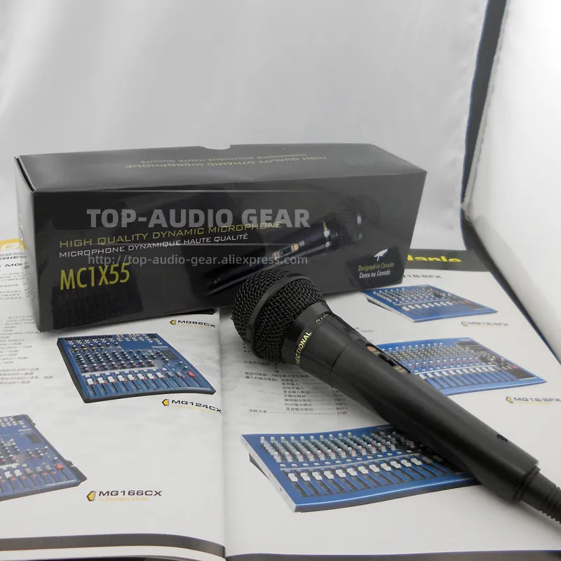 Garantia de 5 anos de alta qualidade Microfone dinâmico Mic Mike KTV KARAOKE Sistema de amplificador de potência PA com cabo de 3 metros