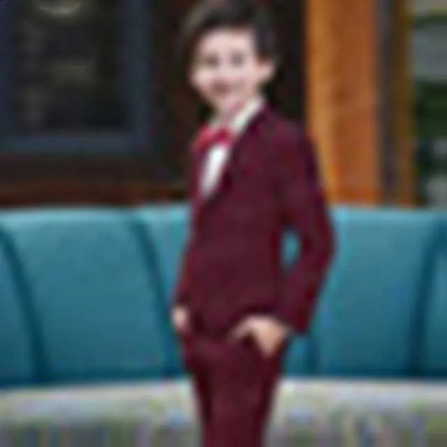 Nouveaux costumes beaux-costumes Blazer Kid's Costumes Green Prom Wedding Boy Tuxedo Enfants Vêtements Ensemble mignon costume formel Jacket Pants2304