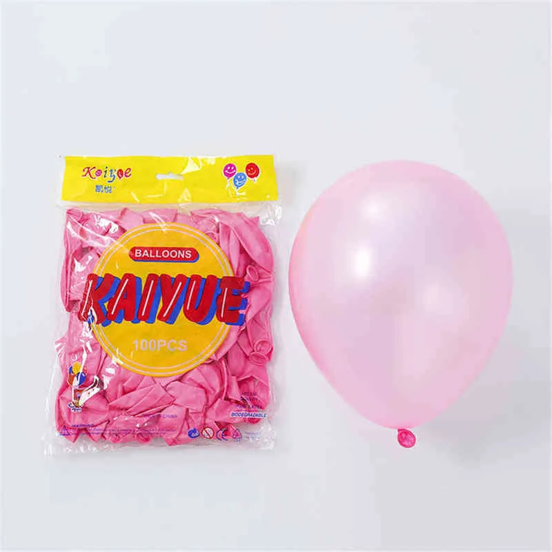127 pz Fragola Decorazione del partito Balloon Garland Kit ragazze 1 ° 2 ° compleanno Forniture feste di compleanno Decorazione a tema fragola AA220314