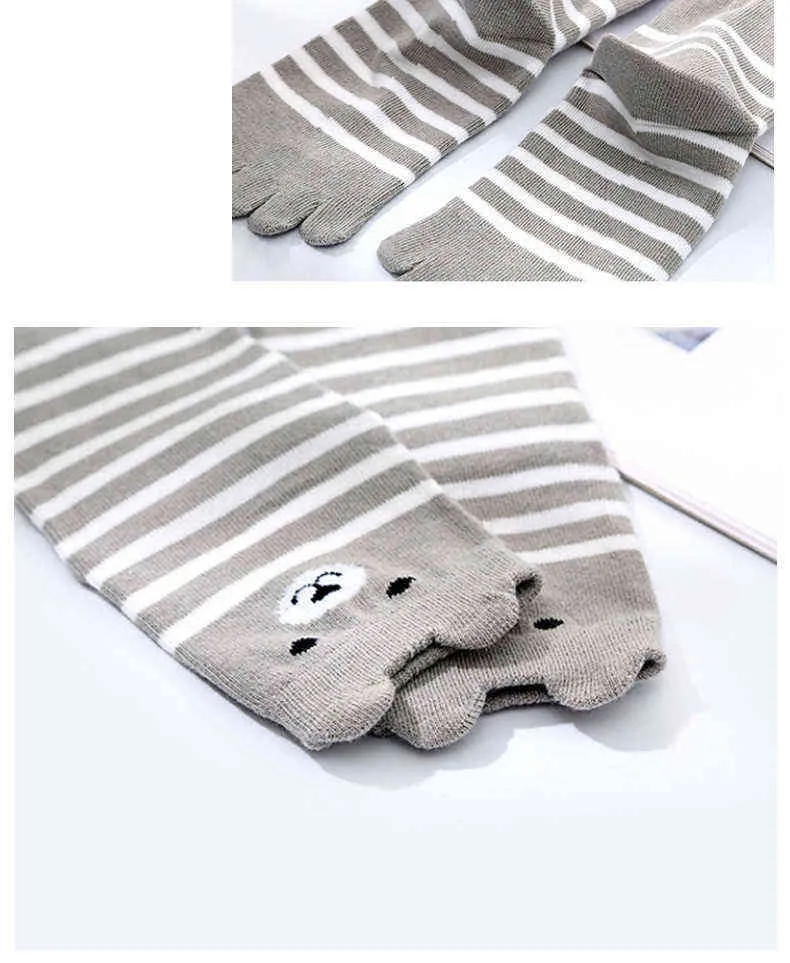 Kine Panda Kids Kids Socks Girls Boys Boys Five Fingers Socks Panda Bear Baby Childre