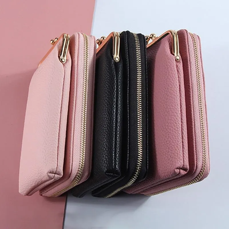 Wallets Fashion Small Crossbody Bags Women Mini PU Leather Shoulder Messenger Bag For Girls Yellow Bolsas Ladies Phone Purse Zippe284o