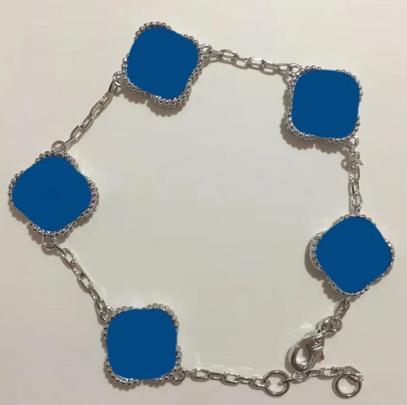 6 kleuren mode klassieke 4 klavertje vier bedelarmbanden armband ketting hoge kwaliteit agaat schelp bruiloft cjeweler voor heren dames240M