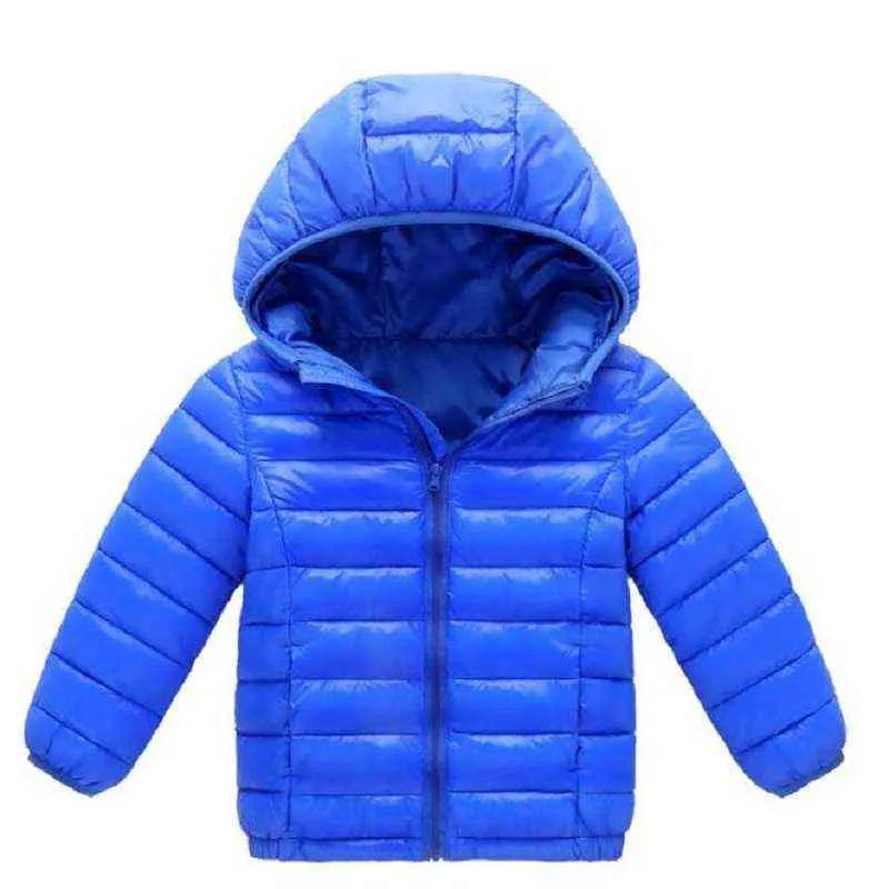 Abrigo con capucha cálido de otoño para niño y niña, parka para adolescentes, chaqueta de invierno para niños, ropa de abrigo para niños a la moda 211204