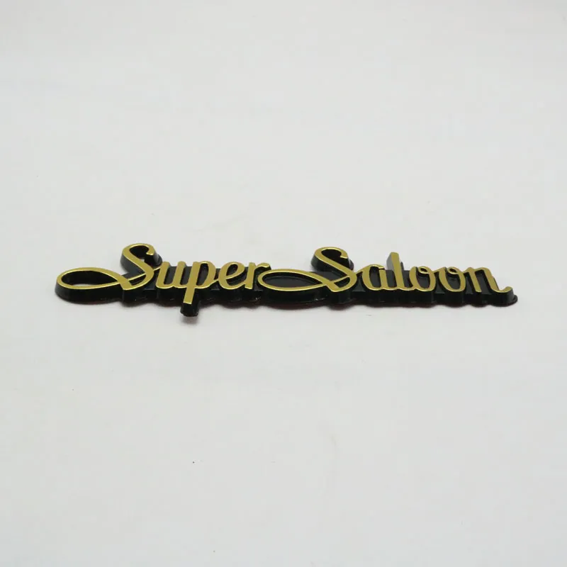Crown 1979-1983 için Super Saloon Emblem Araba Yan Çamurluk Rozeti Logo Çıkartma Çıkartma Nameplatı 7359911