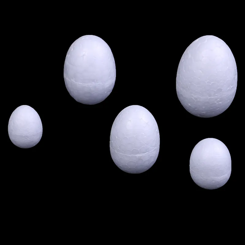 set 37cm Modelling Polystyrene Styrofoam Foam Egg Ball For DIY Christmas Day Or Easter Decoration White Craft Y201020