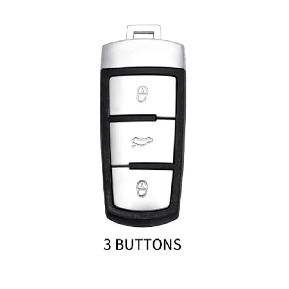 Autoschlüsseletui für Vw Volkswagen CC Passat CC B6 B7 Schutzschlüsselhülle Hauttasche Nur Hülle Zubehör Auto-Styling-Schlüsselanhänger