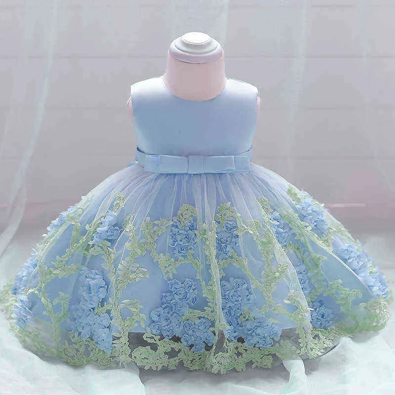 Rosa Winter Baby Mädchen Kleid Prinzessin Kleid Taufkleid Für Baby Mädchen Kleidung 2 1 Jahr Geburtstag Party Hochzeit Kleid Blume G1129