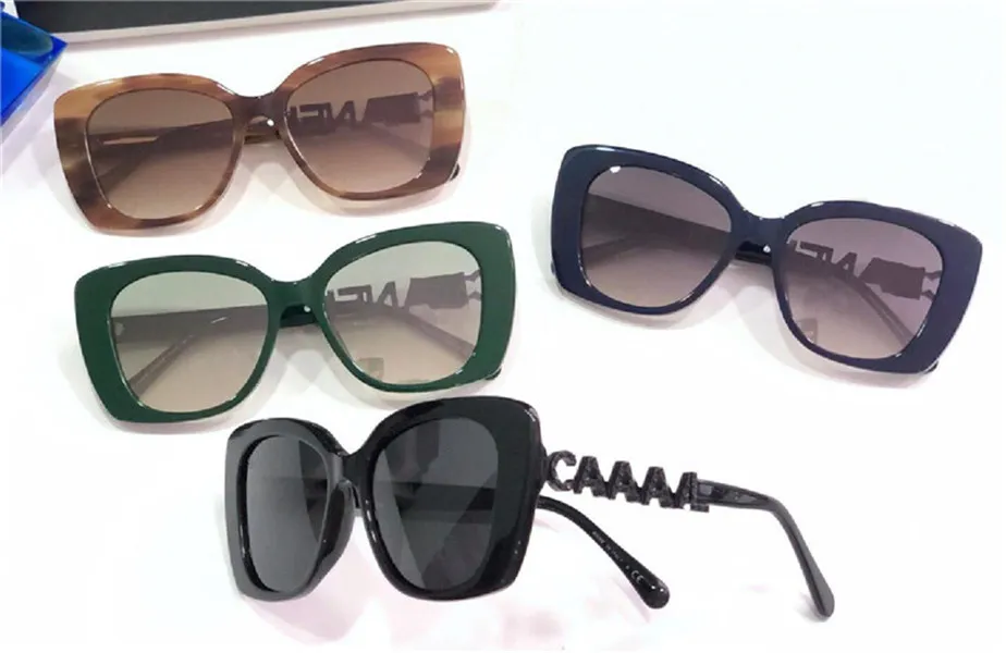 Neue Modedesign-Sonnenbrille für Damen 5422B, klassischer quadratischer Plattenrahmen, einfacher und beliebter Stil, vollständiger UV400-Schutz 235C