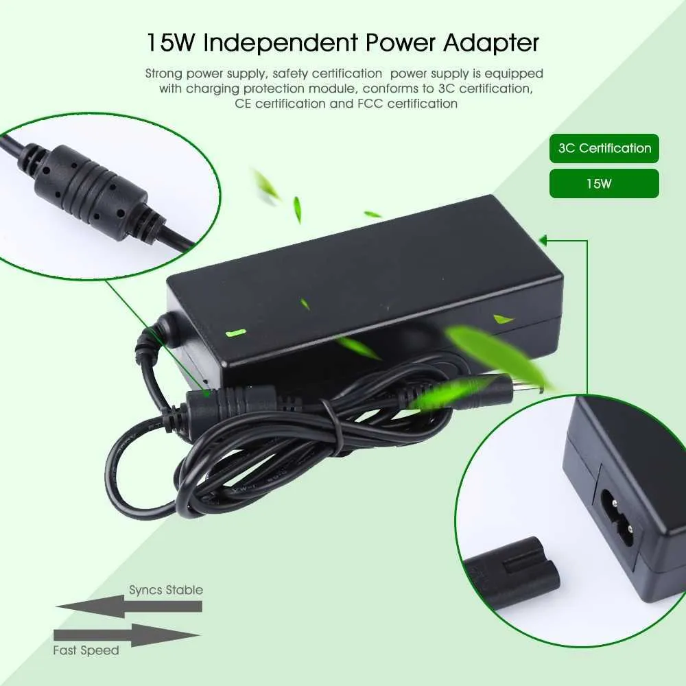 USB hub with power adapter