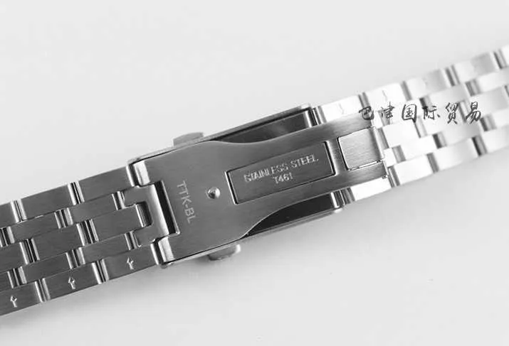 19mm / 20mm PRC200 T17 T461 T014430A T014427A T014410A Horlogeband Horloge Onderdelen Mannelijke Strip Solid Stainless Steel Armband Strap H0915