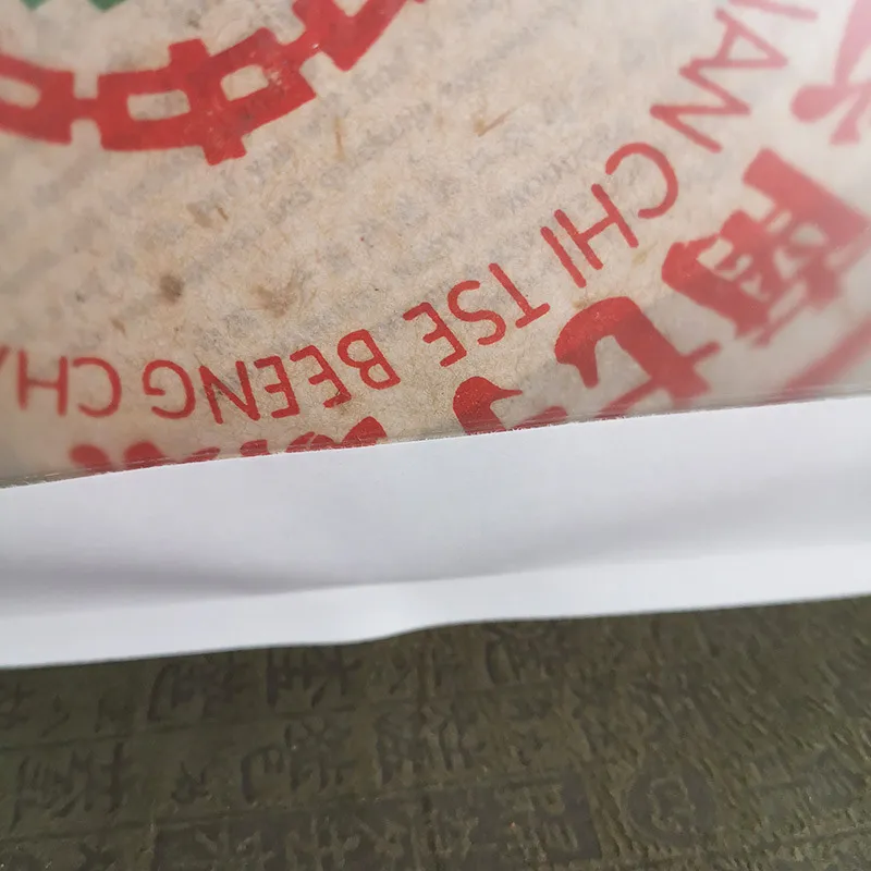 500 stks / partij Witte Kraft Papieren Opbergtas met Venster voor Puer Thee Cake Verpakking Recyclebare Seal Tassen Boutique Ritssluitingslot