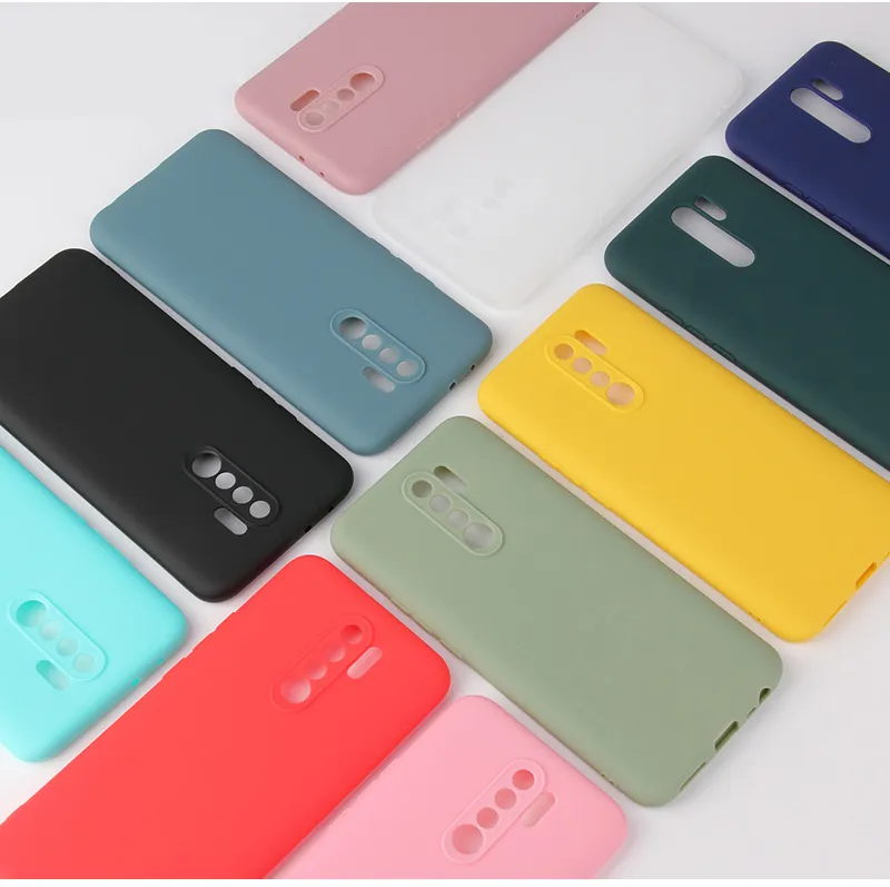 Cases For Xiaomi Redmi 10 Case New Original Candy Silicone Shockproof Coque For Redmi 9T 9A Note 11 10S 10Pro