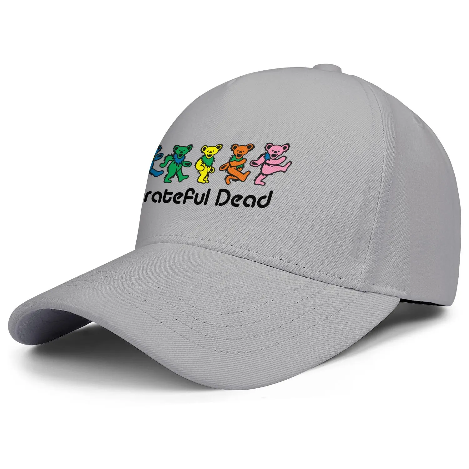 ファッショングレイトフルデッドベアブルーユニセックス野球帽子クールなチームトラックハットウィスコンシンピンクファイブダンスベアと会社のポスターFL1467681