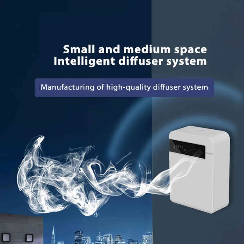 Diffusore di aromi commerciale 200ml Smart Timing Fragrance Machine Ionizzatore d'aria Umidificatore Nebulizzatore di aromi silenzioso 2202106056528