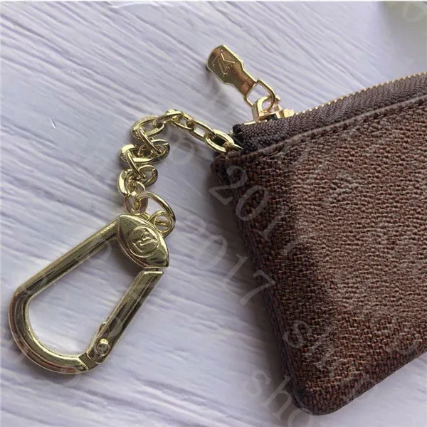 YQ Mini Short Wallet Purse Fashion Plånböcker för Lady High Quality Nyckelring Läderkort Holder Coin Purse Women Classic Zipper Pock200p
