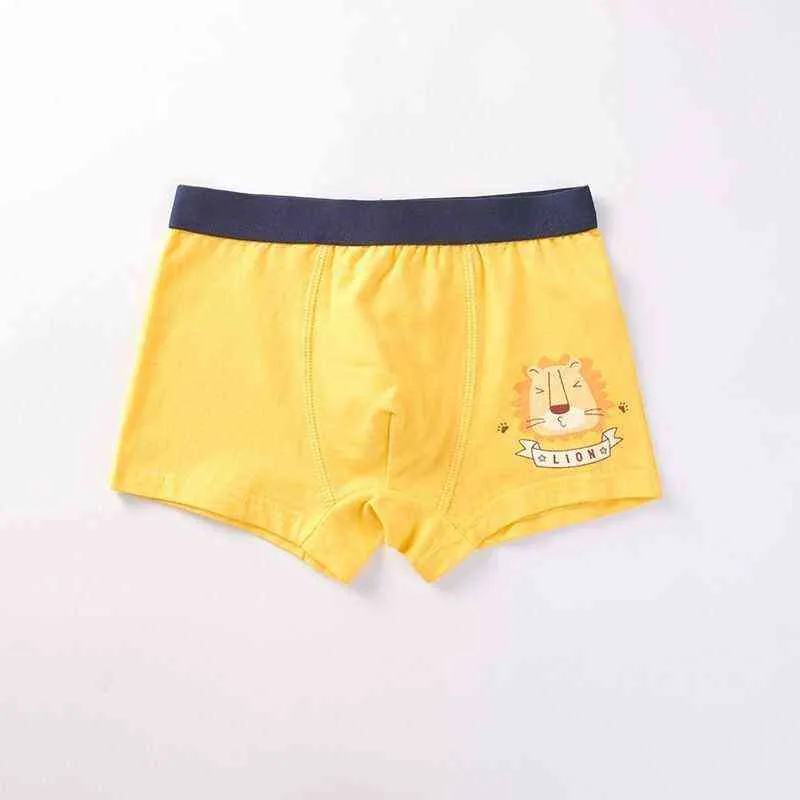6 قطعة / الوحدة الأولاد pantiesunderpants للأطفال ملابس داخلية للأطفال ملابس أطفال القطن 3-12Y 211122