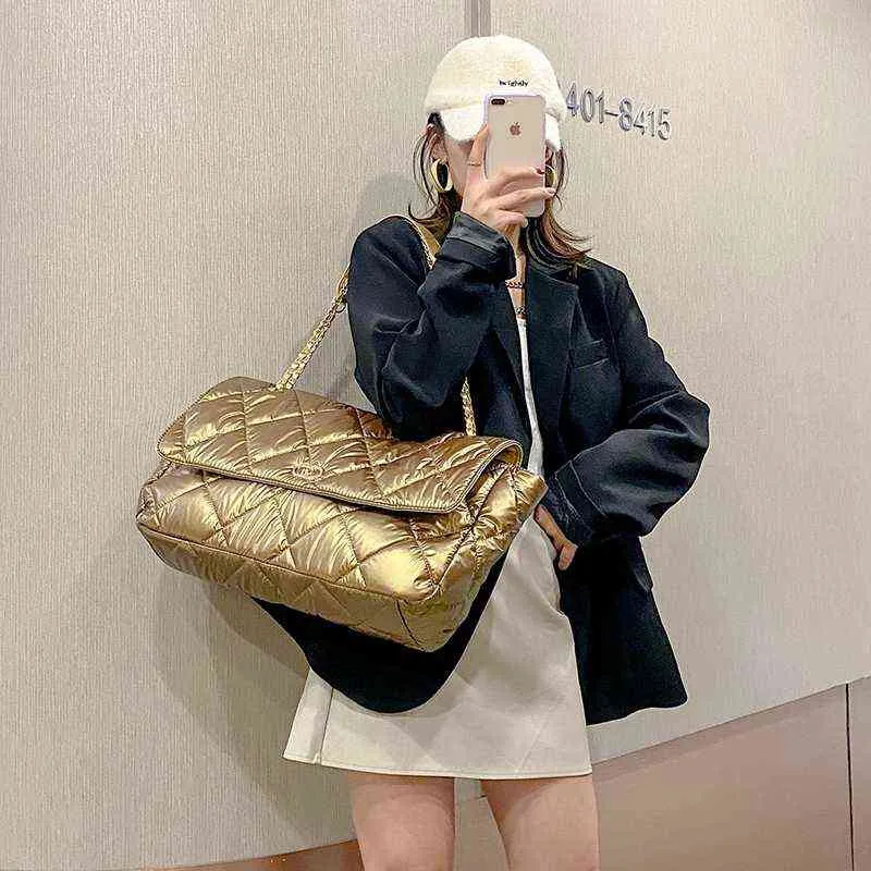 Shopping Bags High Quaity Soft PU Leather Shoulder for Women 2021 New Large Capacity Women's Handbags Brand Designer Crossbody 6839 220304