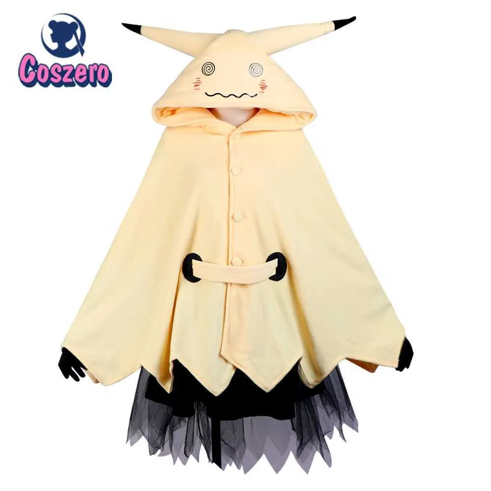 Nuevo Animal Mimikyu, traje de dibujos animados, pijama para mujer, capa de Anime, disfraz, capa de Halloween para adultos, pijamas bonitos Y0903