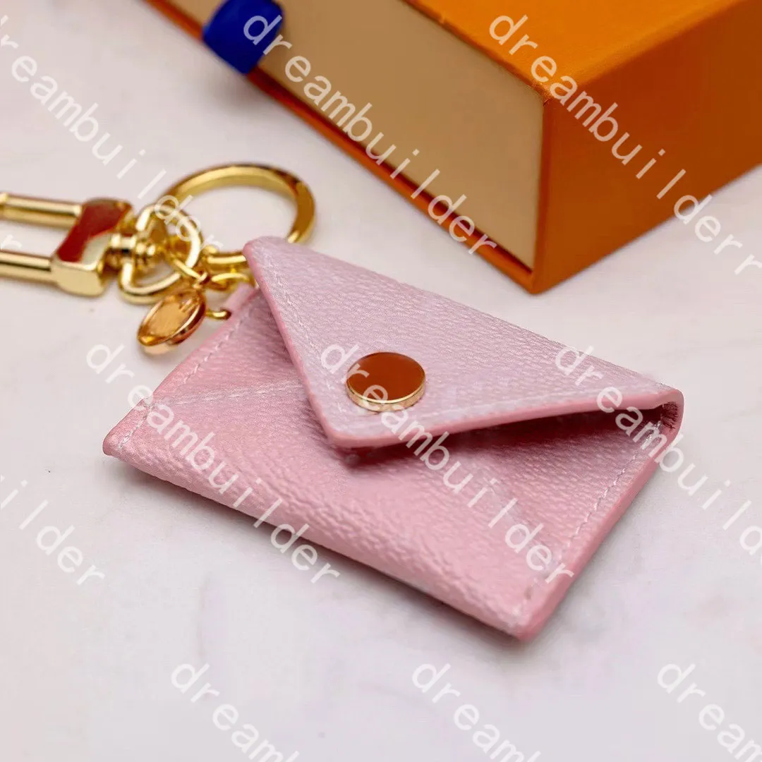 high-quality M69003 fashion TOP Designer keychain Handmade PU leather Cardholder Car Keychains man Women Bag Charm Hanging decorat328a