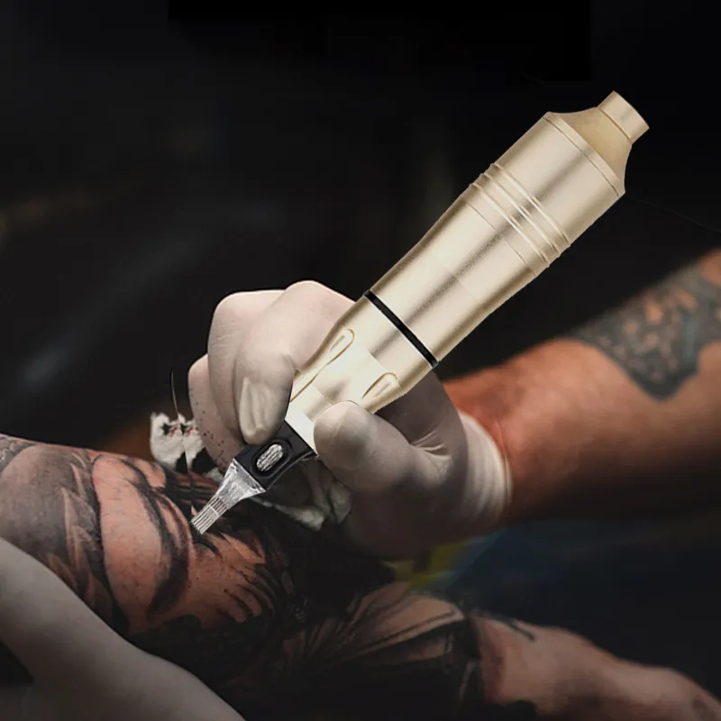 Tatuaje inalámbrico profesional Pluma Máquina Máquina Arte Corporal Maquillaje Equipo de maquillaje de cejas Pistola de tatuaje de maquillaje permanente de labios con línea de gancho 220214