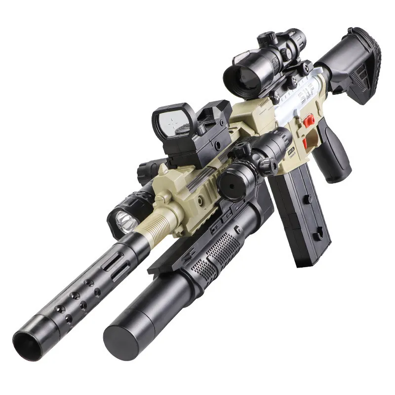 Pistolas de juguete Niños Rifle CS Juegos de tiro Eléctrico Seguro y divertido AR15 Kits de modelos de plástico