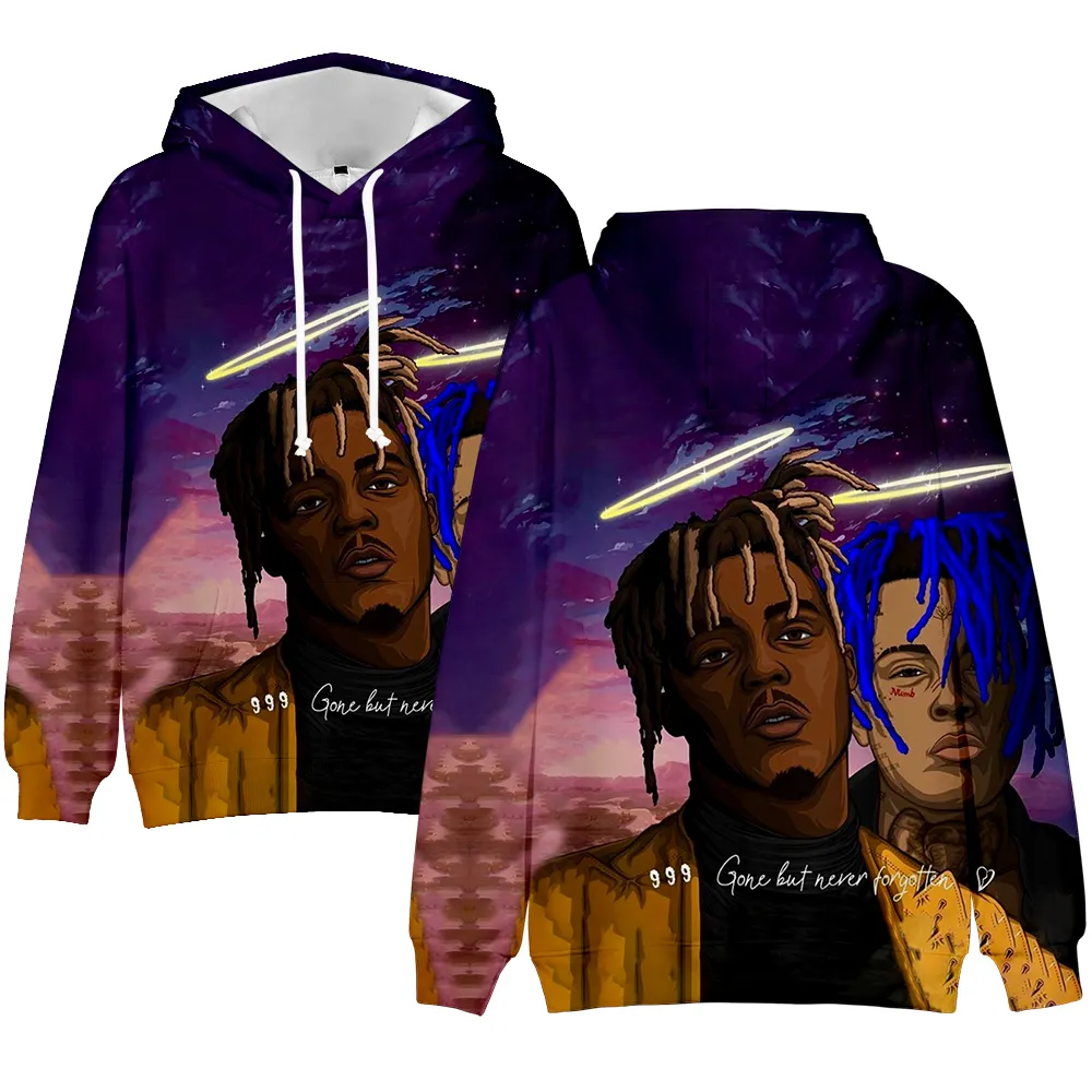 Juice WRLD Hoodies Loose Vintage Hip Hop Hoodies Men Women Harajuku Hoodie RIP Juice WRLD Sweatshirts Fashion Ulzzang Clothing7081970