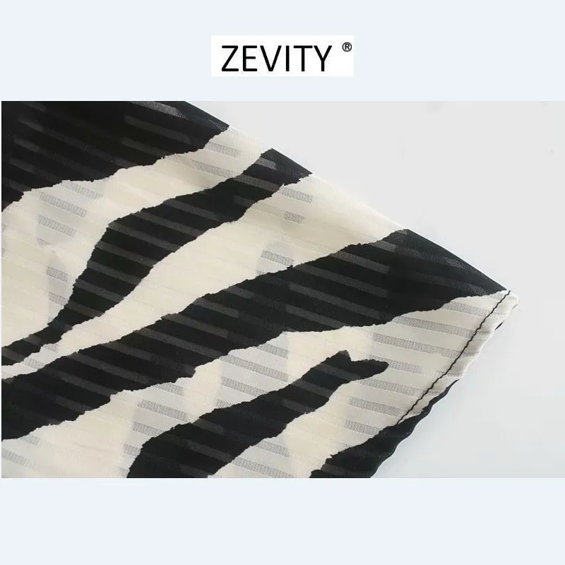 ZEVITY Kadınlar Vintage Hayvan Doku Baskı Sashes Mini Elbise Kadın Batwing Kol Kimono Vestido Chic Casual Slim Elbiseler DS4266 210303