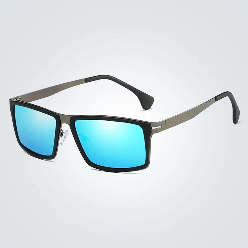 Zonnebrillen Kanffod 2021 Gepolariseerde klassieke klassieke vierkante mannelijke vrouwen rijden vissen brillen uv400 blauw zonnebril 278f