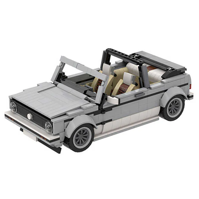MOC Film Araba Rakamlar Model Oyuncaklar Çocuklar Için Çocuklar Hediyeler Eğitim Yaratıcı Monte Yapı Taşları Süper Arabalar Movies Modelleri Q0624