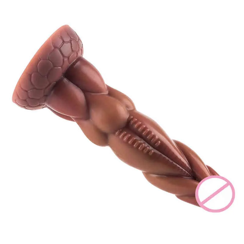 NXY Dildos Mjin 22 5cm d'énorme silicone doux réaliste avec tassement d'aspiration pour WO9098410