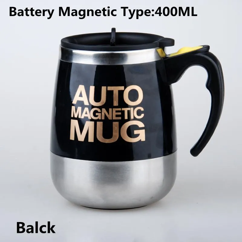 Mugs Automatic Self Stirring Magnetic Mug USB Rechargeable Creative Stainless Steel Coffee Milk Mixing Cup Blender Lazy Thermal244c