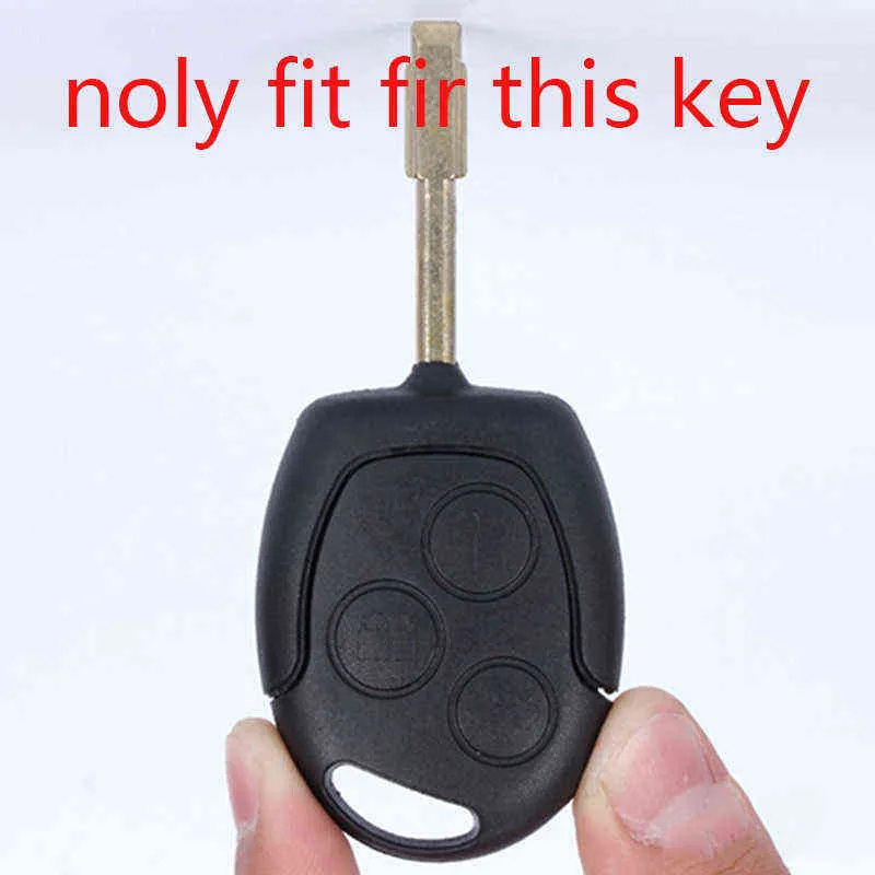 Silicone Cubro de goma Capa de cubierta Protector para Ford Mondeo Focus Fusion Fiesta Galaxy 3Button Key5086491