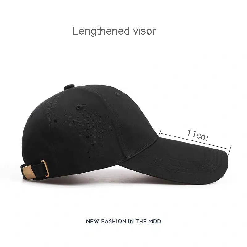 Nowe unisex bawełniane czapki baseballowe czapki liczebne kolor długie czapki dla mężczyzn dla mężczyzn w stylu ulicznym tato tata czapki młodzież gorras 2103112480