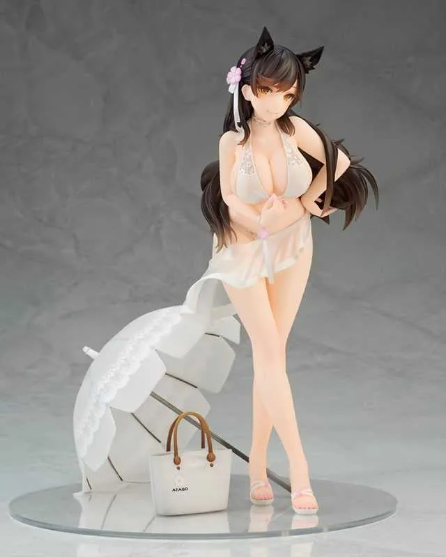 Ilustre Owaranai Ochakai Jogo Azur Lane Akagi Sexy girls Action Figure japonês Anime PVC adulto Figuras de ação brinquedo Anime Q07221200287