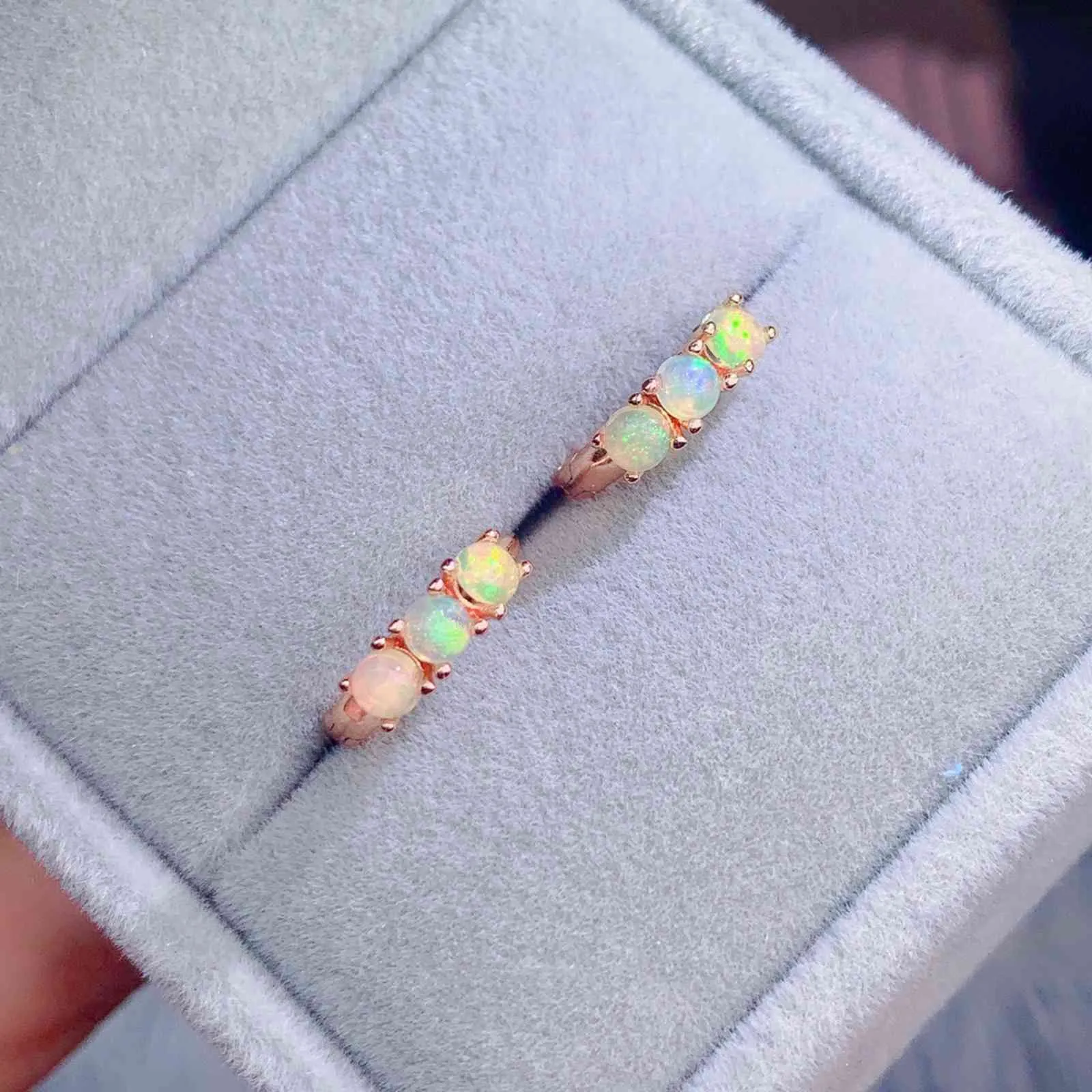 Opale australiano naturale al 100% con orecchini in argento 925 orecchini di lusso da donna