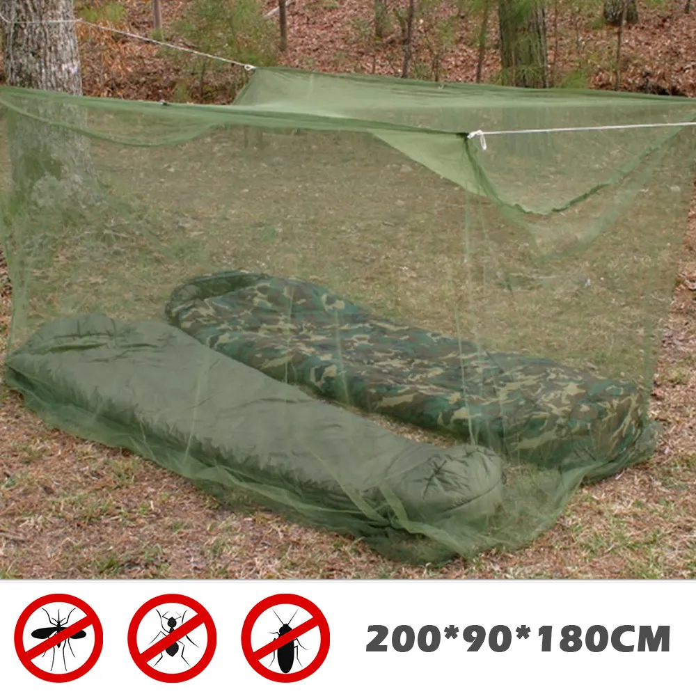 Camping Mosquito Net Interior Saco de Armazenamento Ao Ar Livre Inseto Tenda Mosquito Net Repellent Repellent Tent Inseto Rejeitar Cortina Cama Tenda 210316