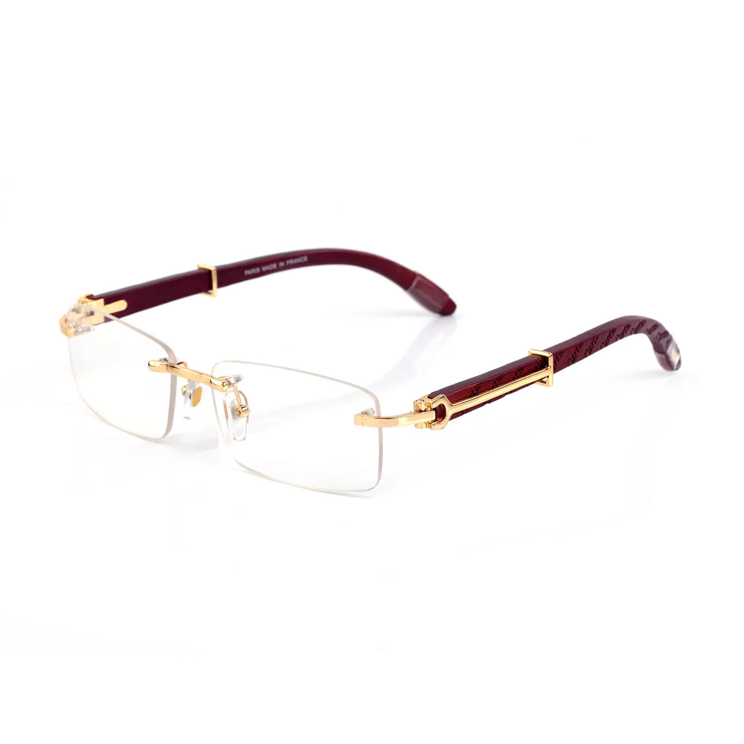 Neue Bambusholz -Sonnenbrille Männer Holz Brille Frauen Mode Herren Sport Original Buffalo Horn Brille Oculos de Sol Maskulino316l