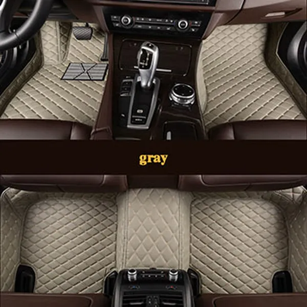 Jeep Grand Cherokee WK2 2011 2012 2013 2014 2015 2017 2017 2018 Car Interior Accessories Anti Dirty Rugs331pのARフロアマット
