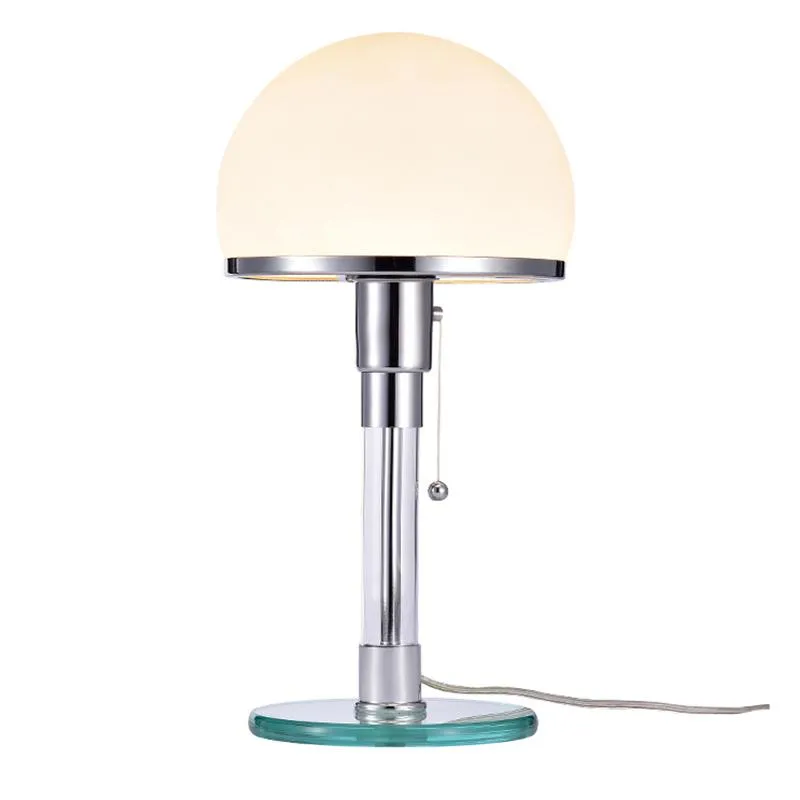 Tafellampen Moderne Glazen Lamp Slaapkamer Nachtkastje Tecnolumen Bauhau Licht Bureauverlichting Lusters LED Armaturen282i